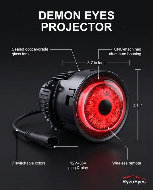 Demon Eye Projector Headlights