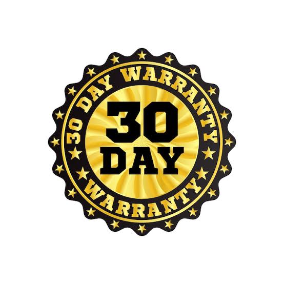 30-Day Warranty